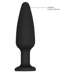 Ouch! Plug Bijou Silicone Cone Diamond 9 x 3 cm